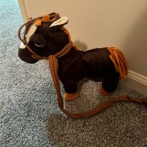 Dancing horse stuff animal